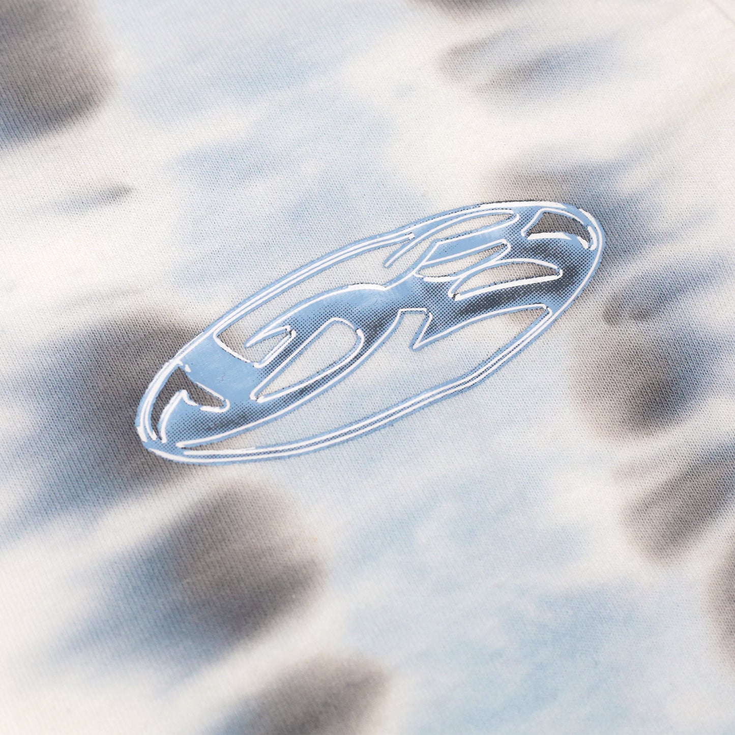 Flower Tie Dye T-Shirt (White)