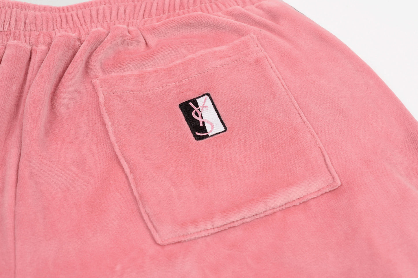 Velour Shorts (Rose)