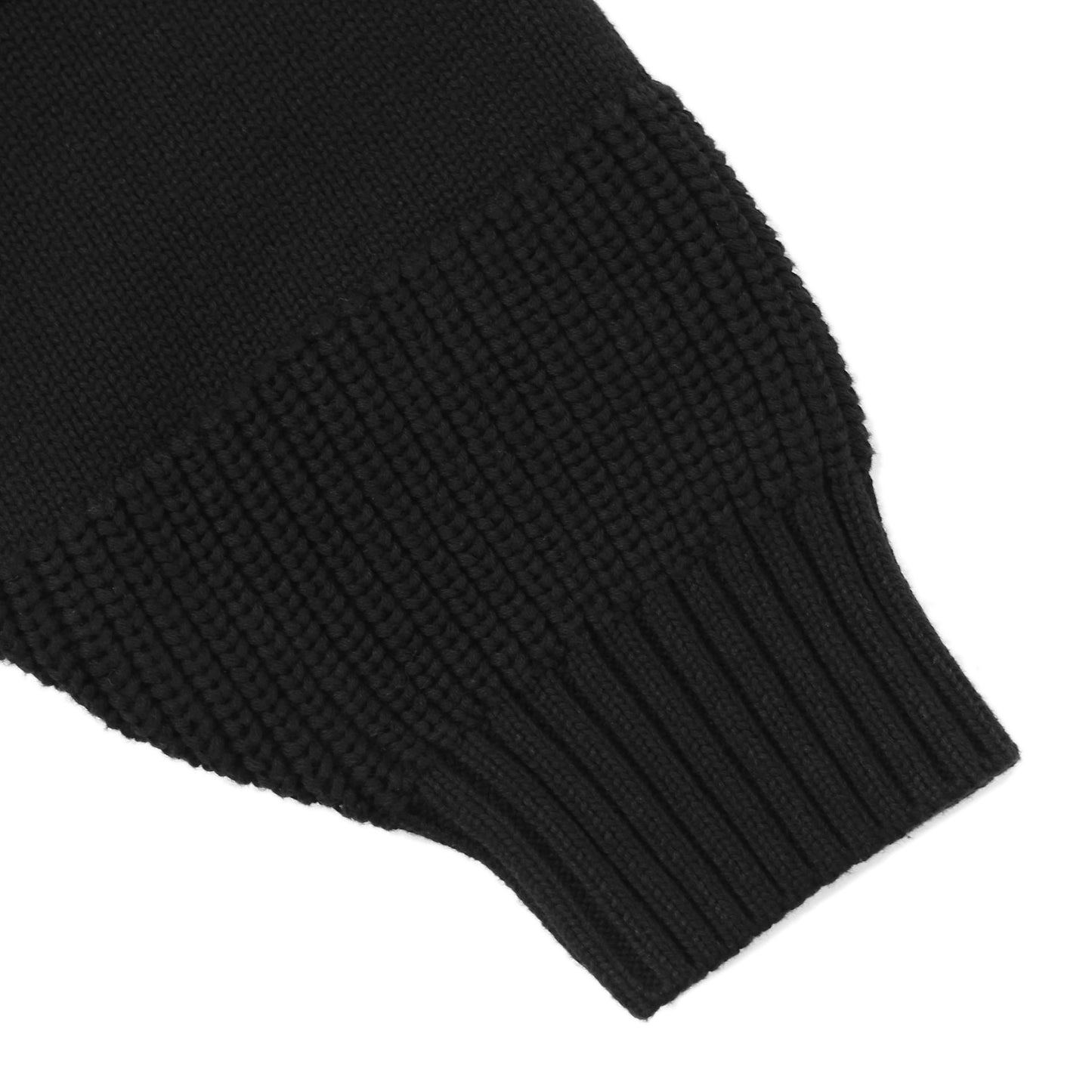 Phantasy Knitted Cardigan (Black)