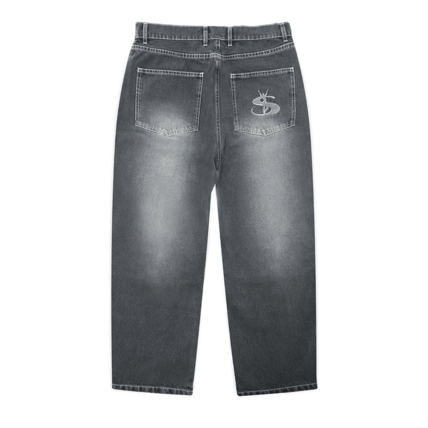 Phantasy Panel Jeans (Black)