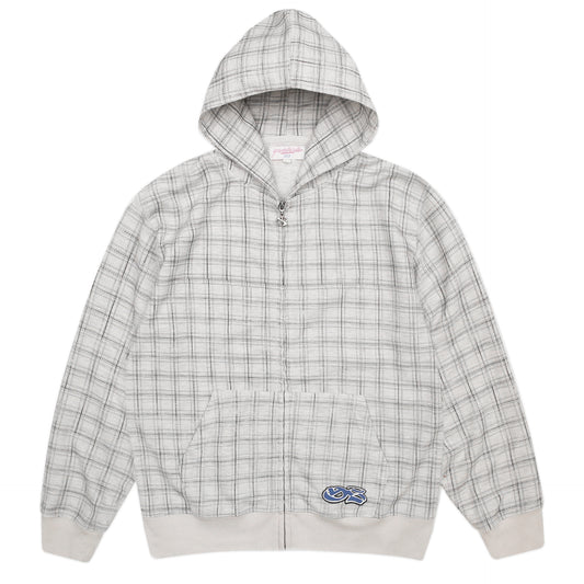 Check Waffle Hood (Grey)