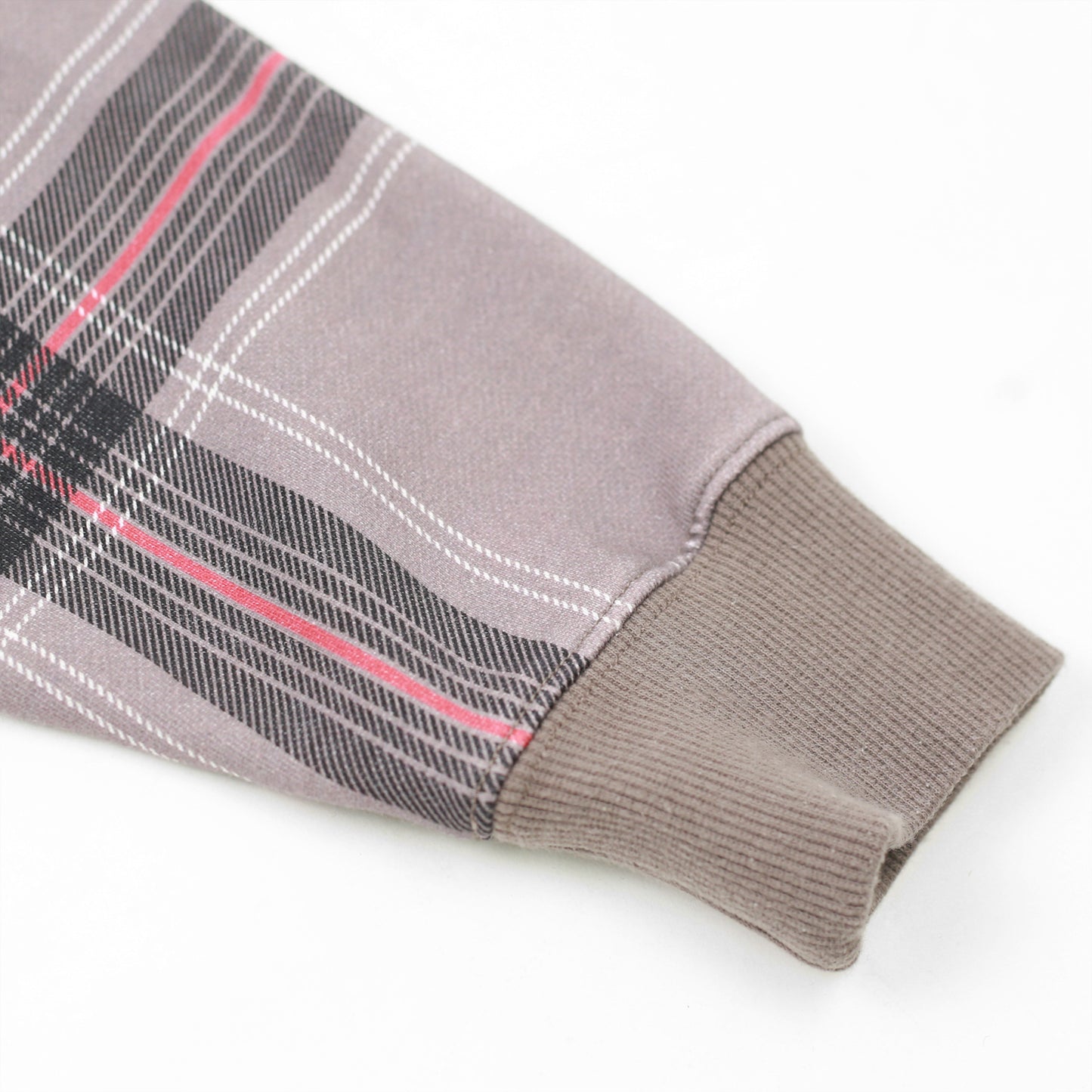 Crib Checked Hood (Grey)