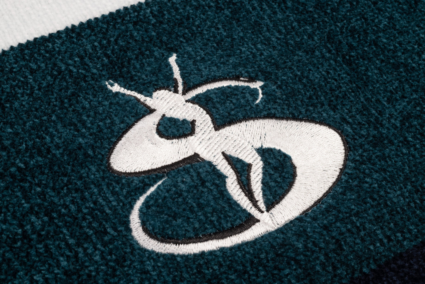 Phantasy Chenille Knit (Navy/Emerald/White)