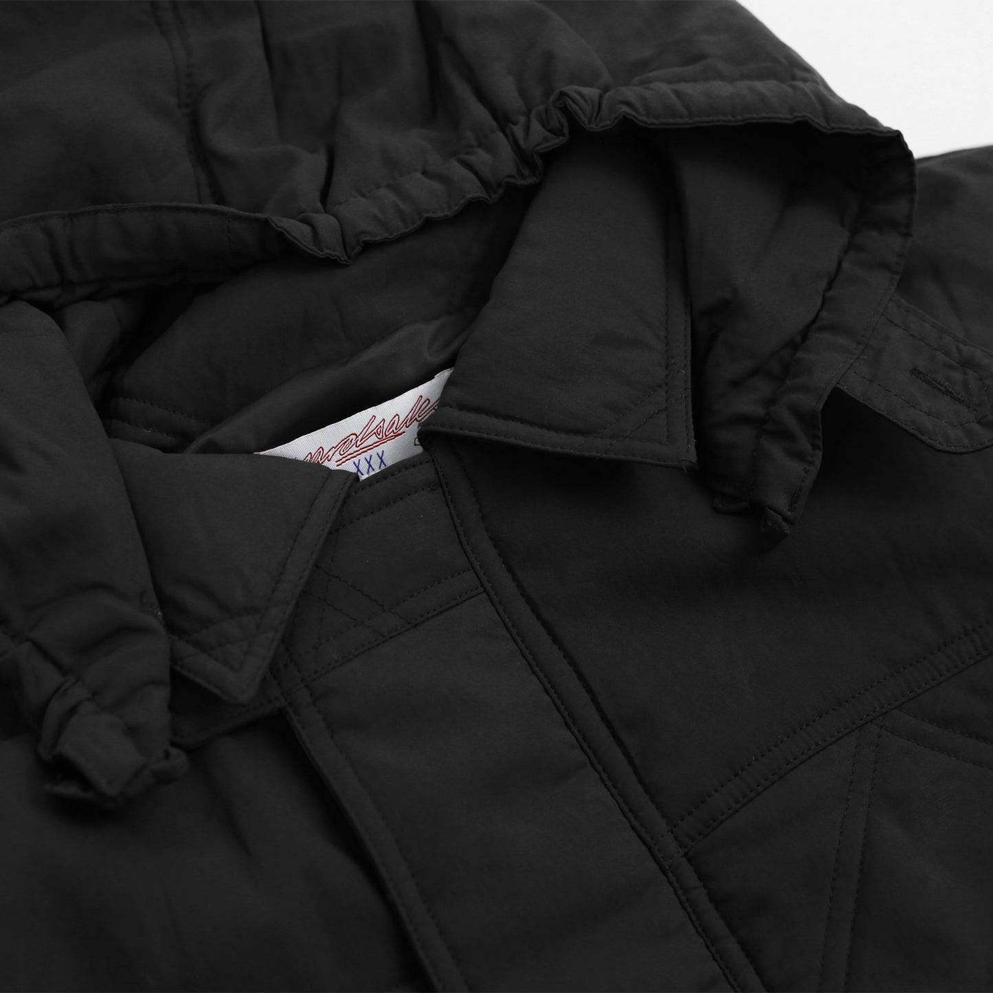 Diamond Quilted Jacket (Black)