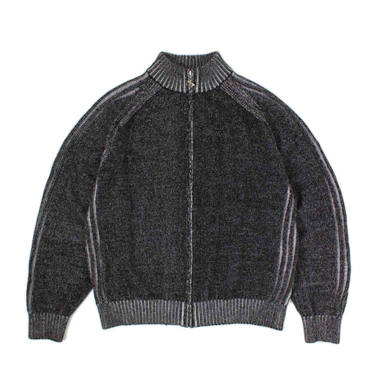HEATHERED PHANTASY FULL-ZIP (BLACK/STONE)