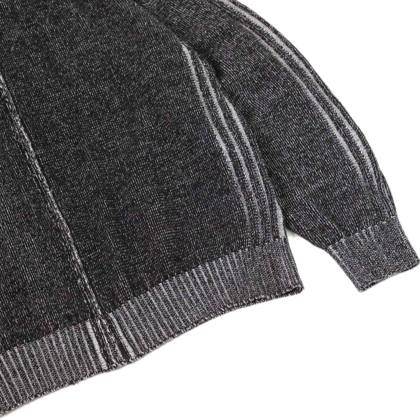 HEATHERED PHANTASY FULL-ZIP (BLACK/STONE)
