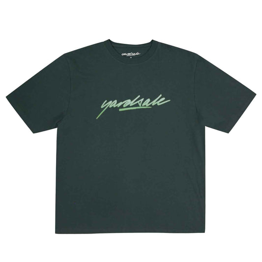 SCRIPT T-SHIRT (GREEN)