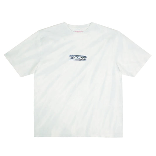 TIEDYE COOL WATERS T-SHIRT (WHITE)